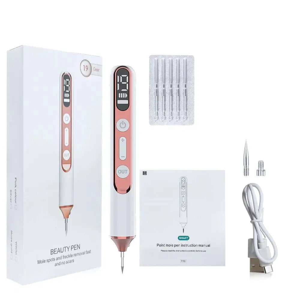 Skin Tag Remover Wart Eliminator Laser Plasma Pen Papillomas Electric Freckle Dark Spot Mole Removal Skin Tag Remover Pen