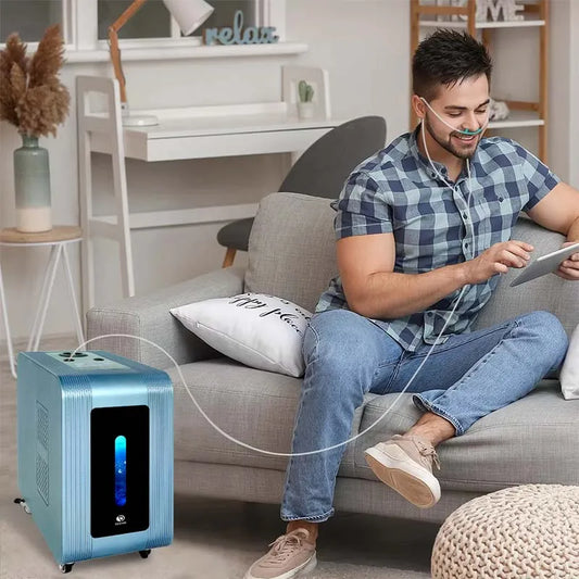 High Purity Hydrogen Water Generator Quiet Hydrogen Inhalation Machine O2 HHO Double Outlet Hydrogen Water Device 1200ML 1800ML