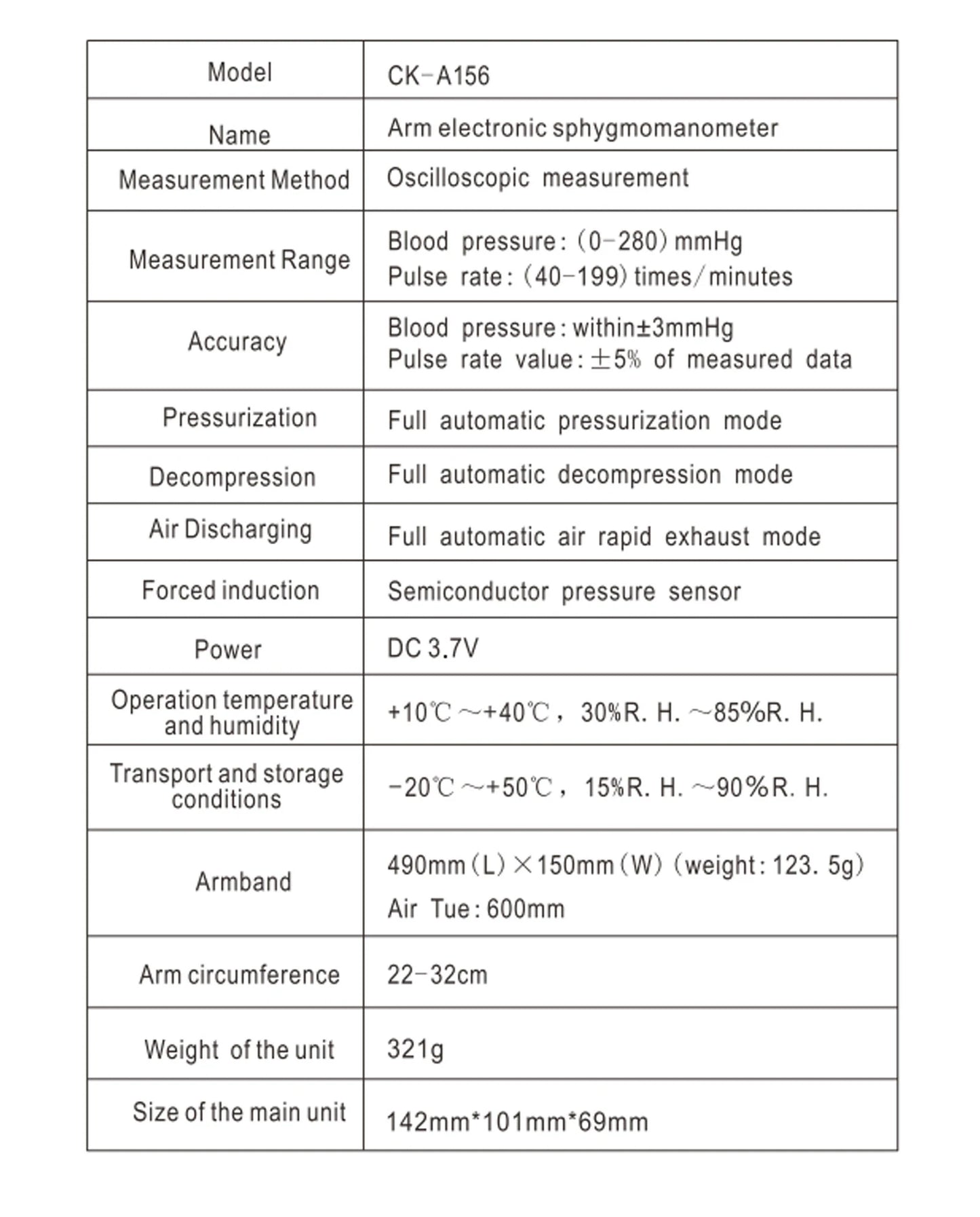 High Accurate Rechargeable Digital Sphygmomanometer Bp Monitors Electronic Tonometer Arm Cuff Blood Pressure Monitor Talking BPM