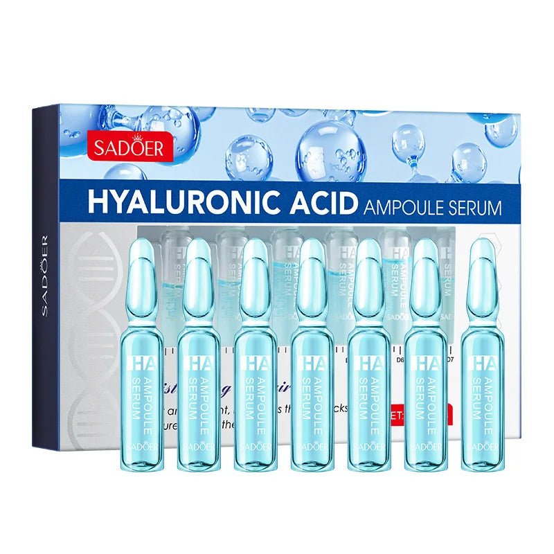 Vitamin C Face Whitening Serum Dark Spots Freckles Removal Hyaluronic Pore Minimizer Anti Aging Wrinkle Remove Golder Essence Hyaluronic acid