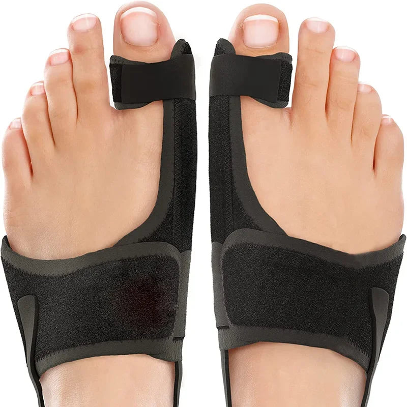 Orthopedic Bunion Splint Corrector Big Toe Separator Pain Relief Non-surgical Hallux Valgus Correction Hammer Toe Straightener 1Pair