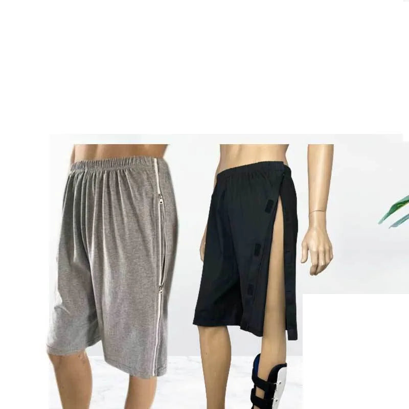 Summer Elder Adult After Fracture Operation Bedclothes Nursing Pants Are Easy To Wear and Take Off Disability Aids