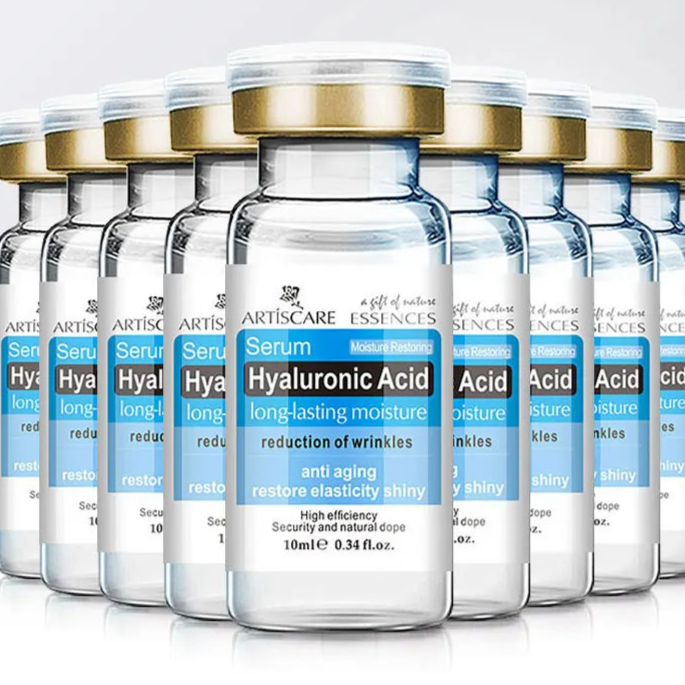 ARTISCARE Hyaluronsyre Ansiktsserum 10 stk/parti for fuktighetsgivende og hydrerende hudpleie Essence HA Ansiktspleie
