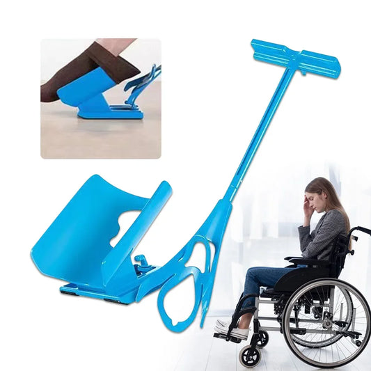 1/2PCS Aid Kit Sock Slider Easy on And Off Pulling Assist Device Sock Helper Putting on Socks Brace Aid Elderly Disabled Support