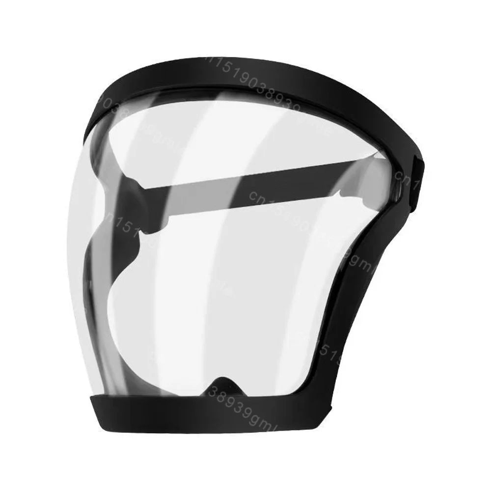 Dust and Anti Fog Transparent Mask High Definition Fog Free Pesticide Spraying and Welding Head-Mounted Full Face Protection
