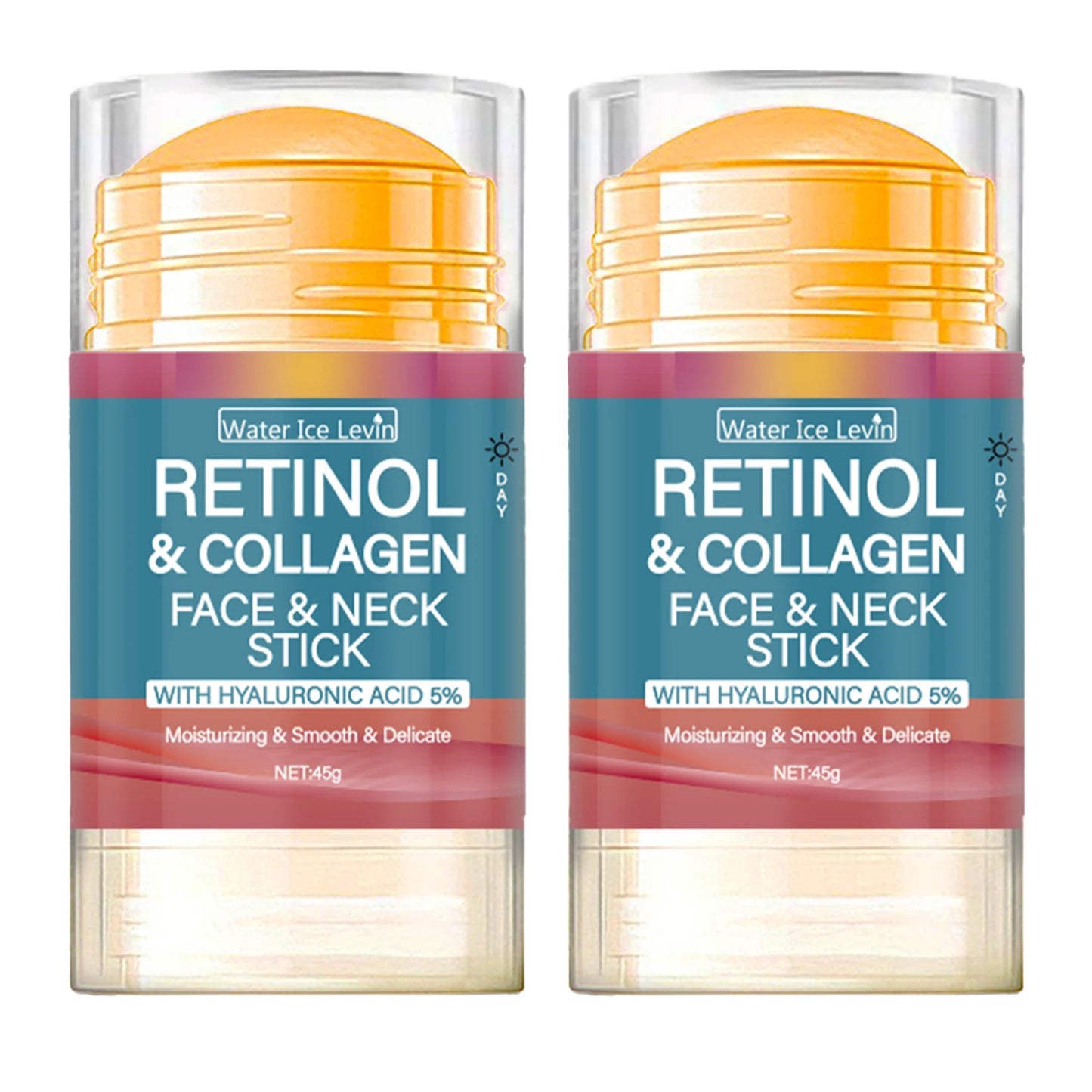 Retinol Lifting Firming Cream Stick Collagen Smooth wrinkles Face Cream For Moisturizer Whitening Brighten Skin Product 2pcs