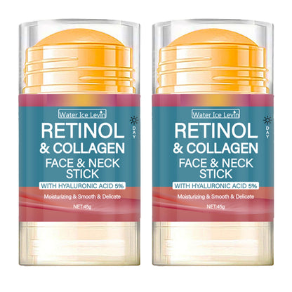 Retinol Lifting Firming Cream Stick Collagen Smooth wrinkles Face Cream For Moisturizer Whitening Brighten Skin Product 2pcs