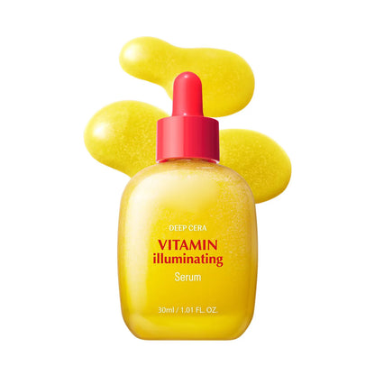 Vitamin whitening serum, niacinamide vitamin C serum, bakuchiol plumping serum, shrink pores, reduce wrinkles, and lift skin yellow