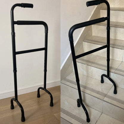 Stair Climbing Assist Cane & Elderly Stair Lift Assist Adjustable Height with Anti-Slip Handle , 300lbs Capacity for Seniors Dual-purpose style