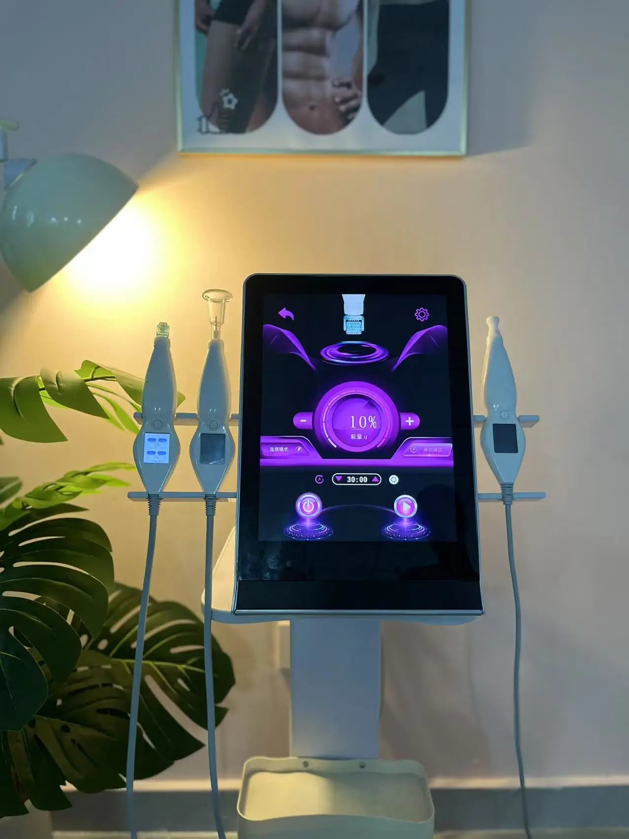 Newest Cold and Hot Plasma Diamond Stamp Ozone Plasma Skin Rejuvenation Anti-aging Facial Care Beauty Machine