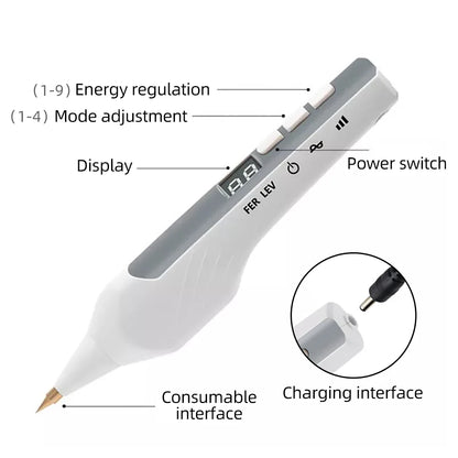 9 Level Plasma Laser Wart Removal Pen Tattoo Removal Instrument Carbonization Pen Facial Freckle Wart Removal Beauty Skin Care