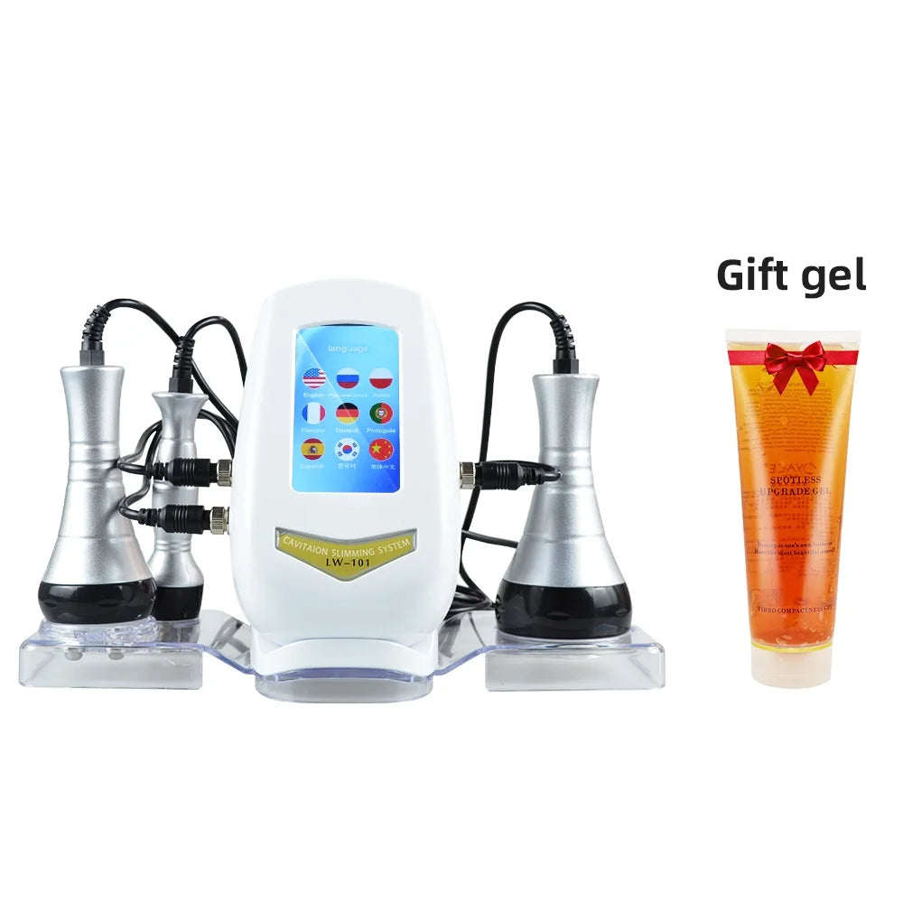 40K Cavitation Ultrasonic Body Slimming Beauty Machine Weight Loss RF Radio Skin Lifting Tighten Anti-wrinkle Massager Skincare