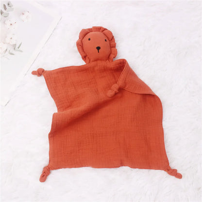 Baby Name Personalized Embroidered Baby Soother Appease Towel Bib Soft Absorbent Cloth Kids Sleeping Nursing Cuddling Blanket Red 1