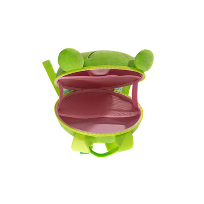 Children's Boys Girls Backpack Animal Plush Frog Cute Schoolbag Lightweight and Comfortable Bag For Kindergarten Mother Kids