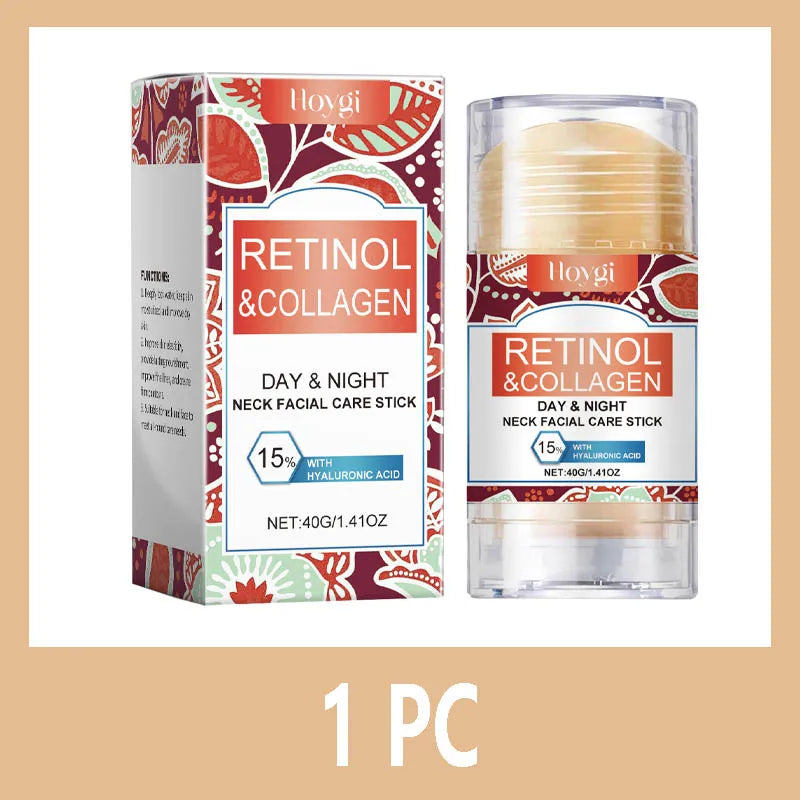 Retinol & Collagen Neck Cream - 40g | Firming, Moisturizing & Lifting | Hyaluronic Acid for All Skin Types 1 PC