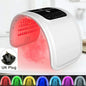 7 Colors LED Face Mask PDT Equipment SPA Facial Spray Device Skin Rejuvenation Light Facial Body Beauty Machines For Skin Care UK Plug with Spray