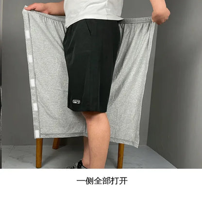 Summer Elder Adult After Fracture Operation Bedclothes Nursing Pants Are Easy To Wear and Take Off Disability Aids