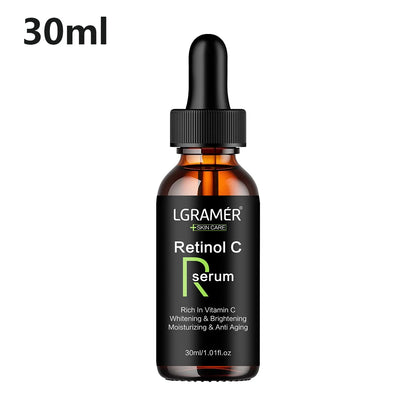 Retinol Aging Removes Wrinkles Serum Pore Shrinking Serum Whitening Moisturizing Serum Pigment Spots Remove Face Firming Oil 30ml
