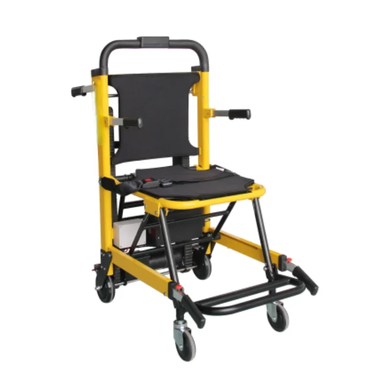 Foldable electric stair-climbing wheelchair for the elderly and disabled people