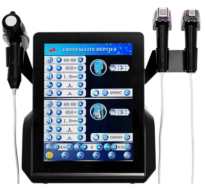 2025 Professional Morpheus 8 RF Microneedling Machine Facial Skin Care Beauty With12 24 40 Nano Pin Cartridge 3 hands 220V 1