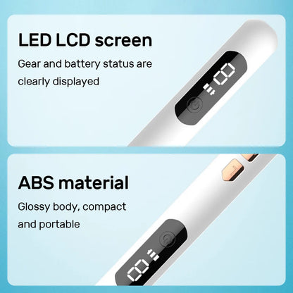 Electric Skin Tag Remover Dark Spot Mole Remover Pen Freckle Wart Tattoo Nevus Black Spots Laser Skin Tag Removal Plasma Pen