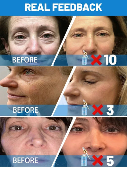 Copper Peptide Anti-Aging Serum Anti-Wrinkle Improve Smoothing Repair Instant Wrinkle Fade Fine Lines Korean Skincare Cosmetics