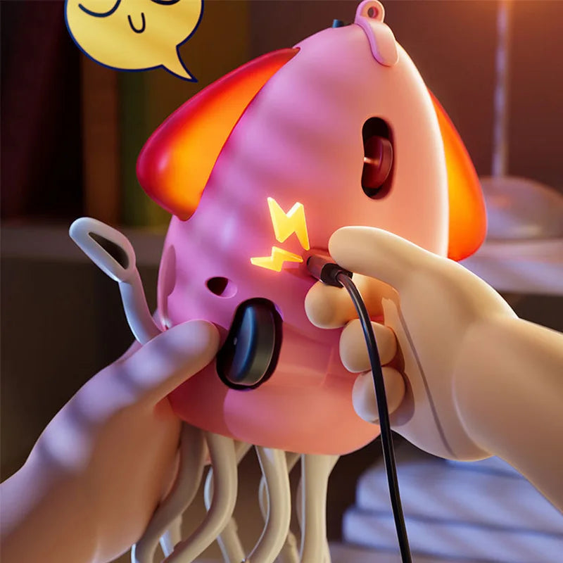 Children's Electric Octopus Glow Dancing Octopus Toys Cartoon Interactive Development Moving Education Toddler Toy Gift