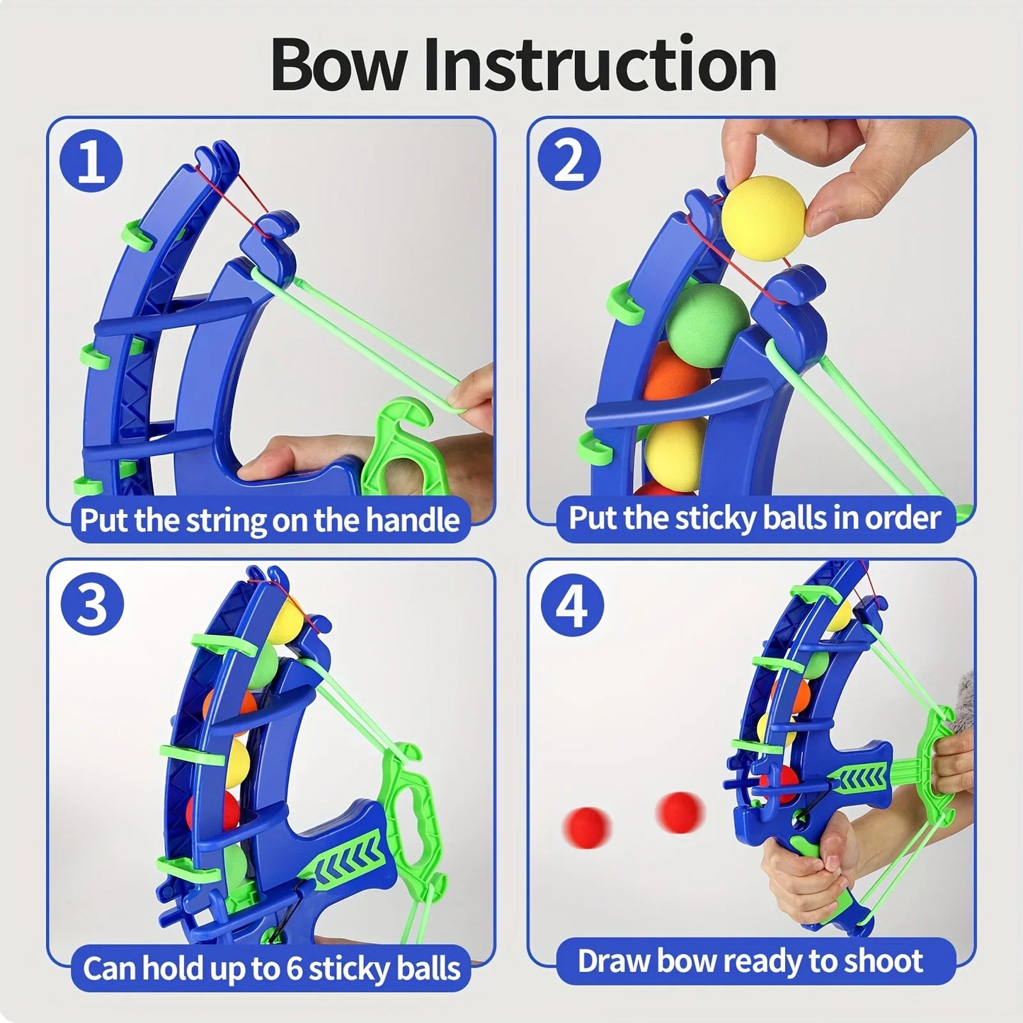 Catapult Toys Bow and Arrow Children's Parent-child Indoor and Outdoor Shooting Toys Target Children's Shooting Toys