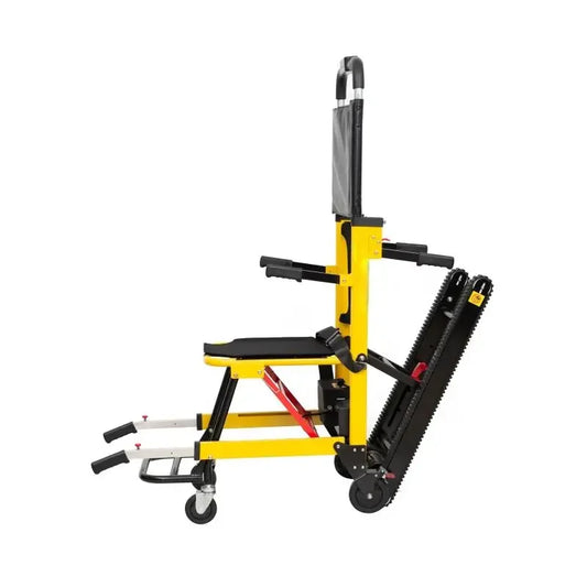 Foldable electric stair-climbing wheelchair for the elderly and disabled people