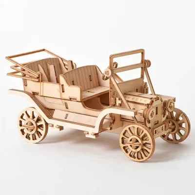 Diy 3d wooden puzzle for Assembly Puzzle Laser Cutting Sailing Ship Biplane Steam Locomotive Train Toy diy Kit for adults Child B