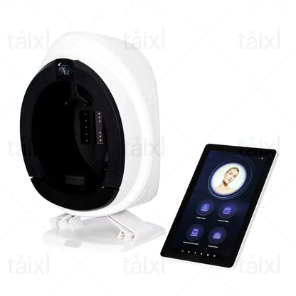 New 3D Facial Skin Analyzer Machine Skin Analyzer Facial Machine 8 Light Spectrum Skin Analysis Scanner