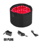 Red ＆Infrared Light Therapy Belt 850nm 660nm LED Beauty Devices fo Wrap Burn Fat Face Wrap Slimming Waist Heat Pad Full Body BLACK-EU