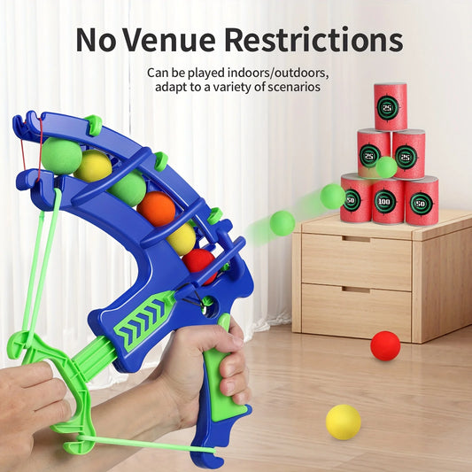 Catapult Toys Bow and Arrow Children's Parent-child Indoor and Outdoor Shooting Toys Target Children's Shooting Toys