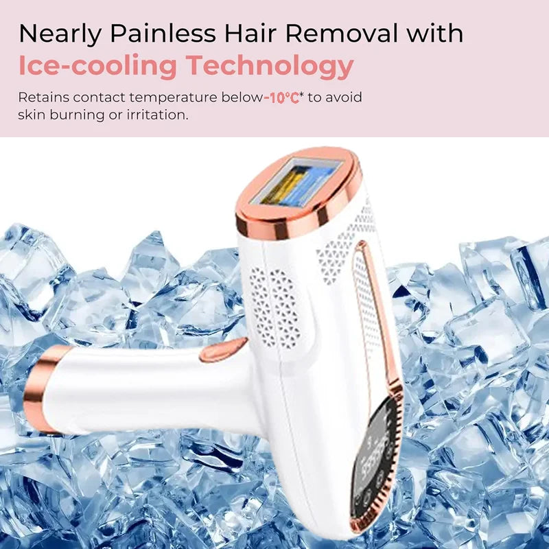 Permanent Laser Hair Removal Bikini Women's IPL Depilators Shaver Facial Hair Cutting Machine Men's Razo to Remove Hair Trimmer