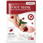 1 Pag = 1 Pair Honey Foot Mask For Remove Dead Skin Calluses Exfoliating Foot Mask Feet Cream Whitening Foot Spa Skin Care Tool A ROSE