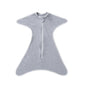INSULAR Newborn Baby Sleeping Anti-shock Swaddle Bags Breathable Cotton Elastic Swaddle Sleeping Bag Baby Cotton Sleep Sleepwear Grey