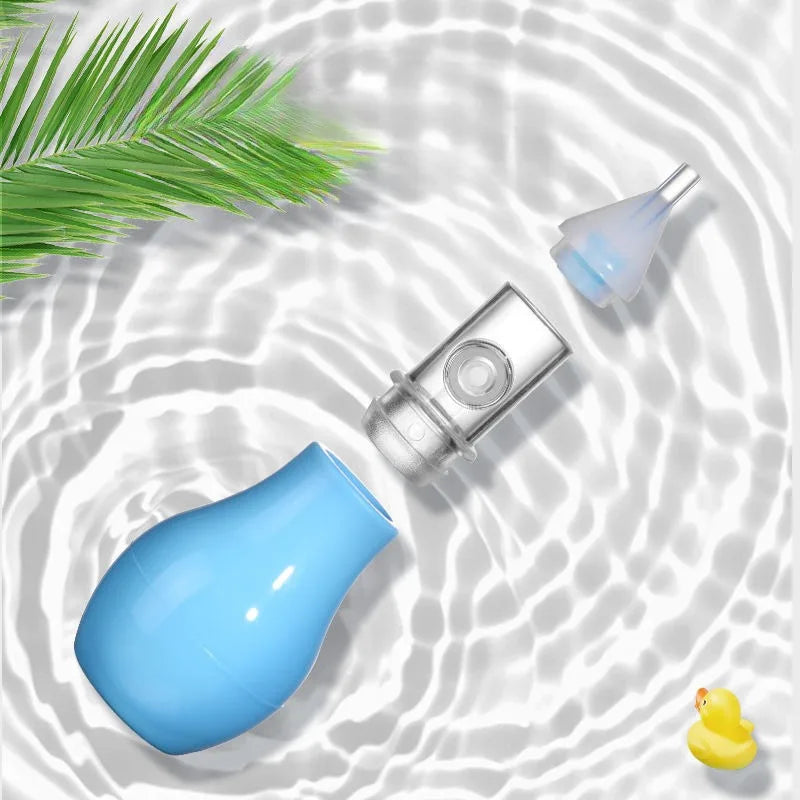Silicone Nasal Aspirator for Baby Suction Pump Nose Cleaner Children Kids Soothing Nose Cleaning Device Nasal Cleaning Tools