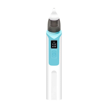 2024 New Pattern Baby Electric Nasal Aspirator Charging Version Newborn Baby Nasal Aspirator Suck Out Prevent Nasal Congestion blue