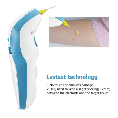 4TH Mole Remover Plasma Pen Fibroblasts PAA Ozone Freckle Tag Wart Removal with Replace Needles Beauty Care Tools