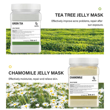 Rose Petal Crystal Jelly facial mask Powder 650g Water Brightening Skin Care Nourishing and Moisturizing Facial Skin Care