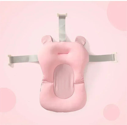 Large Folding Baby Bathtub Real-time Temperature Silicone Baby Take A Bath Bathtub Non-Slip Foot Bath Bucket Bathroom Bath mat B