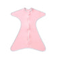 INSULAR Newborn Baby Sleeping Anti-shock Swaddle Bags Breathable Cotton Elastic Swaddle Sleeping Bag Baby Cotton Sleep Sleepwear Pink