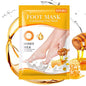 1 Pag = 1 Pair Honey Foot Mask For Remove Dead Skin Calluses Exfoliating Foot Mask Feet Cream Whitening Foot Spa Skin Care Tool A honey