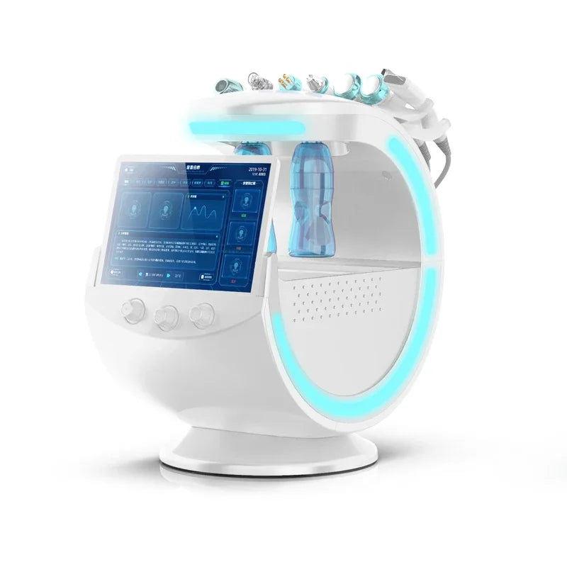 7 In 1 Hydra Beauty Facial Hydrodermabrasion Microdermabrasion Machine Skin Care Small Oxygen Hydrogen Bubble Hydrogenation