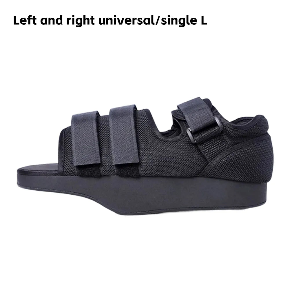 Front and Back Foot Decompression Shoes Non Load Shoes Toe Bone Protection Covers Folding Shoes Daily Rehabilitation Care Shoe L