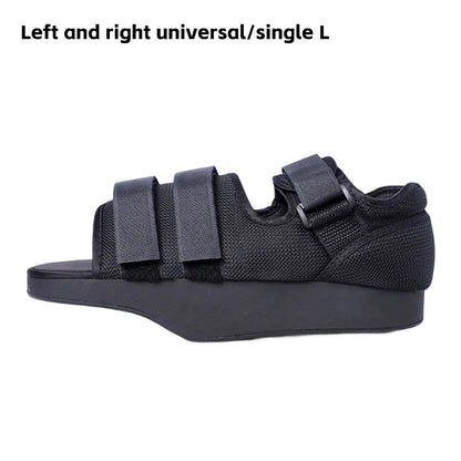 Front and Back Foot Decompression Shoes Non Load Shoes Toe Bone Protection Covers Folding Shoes Daily Rehabilitation Care Shoe L