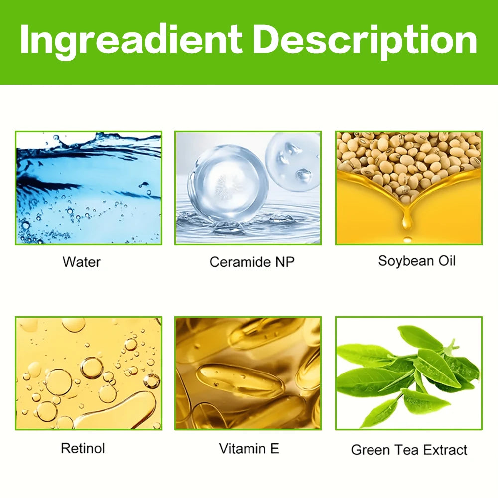 Retinol Aging Removes Wrinkles Serum Pore Shrinking Serum Whitening Moisturizing Serum Pigment Spots Remove Face Firming Oil