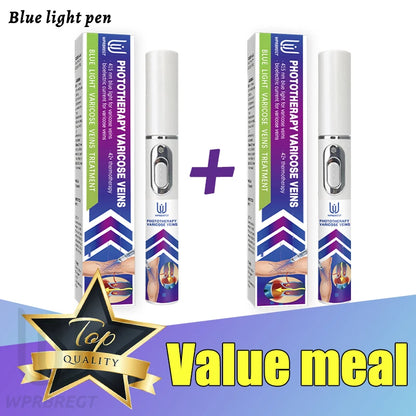 New Varicose Veins Laser Relieves Spider Legs Pain, Eliminates Vasculitis and Thrombophlebitis, Therapeutic Laser Pointer Pack of 2 Pcs
