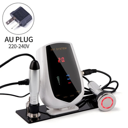 5MHz Radio Frequency RF Lifting Machine RF Facial Device Face Body Eye Tripolar RF Machine Skin Tightening Remove Neck Wrinkle AU PLUG (220-240V)