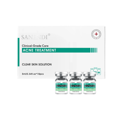 10Vials Hyaluron Acid Ampoule Serum for Facial Dr.Pen Micronneed Retinol EGF Peptide VC Snail Mucin Moisturizing Skin Care ACNE TREATMENT
